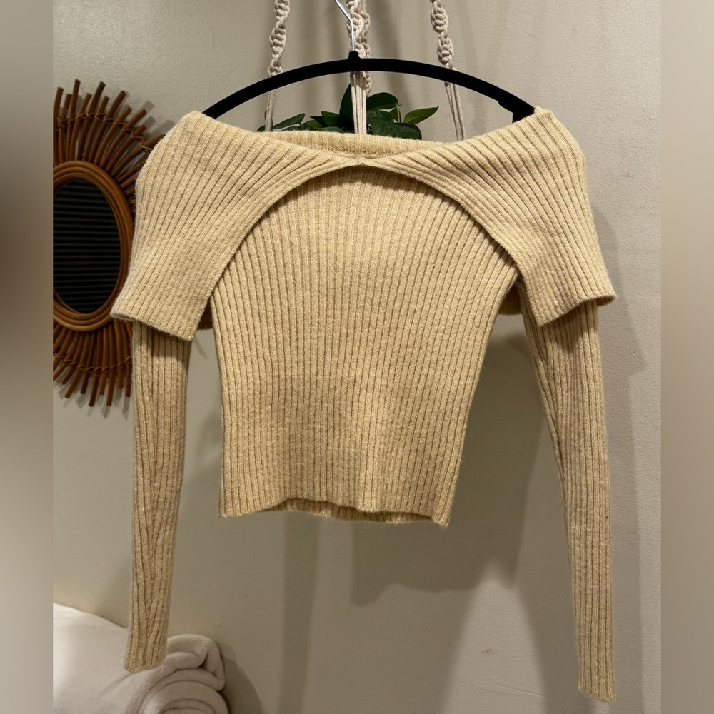 Nastygal Off-the-shoulder sweater